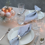 Kersttafel Pretty Pastels